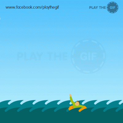 ¿Puedes parar el GIF cuando el naufrago es rescatado?