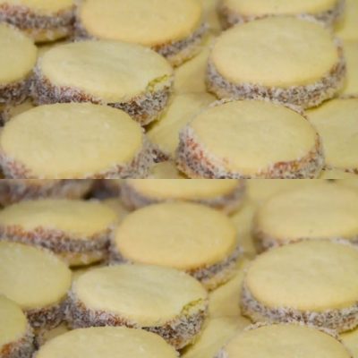 Receta de alfajores de maicena fácil con harina leudante