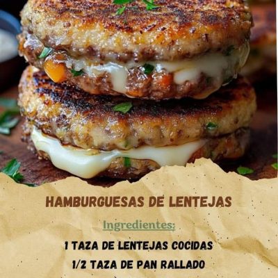 Hamburguesas de Lentejas