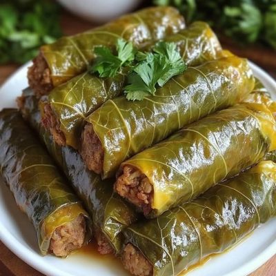 ROLLITOS DE ACELGA LIBANESES