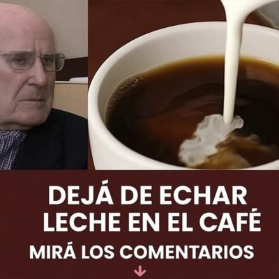¿Por qué no es recomendable ponerle leche al café?