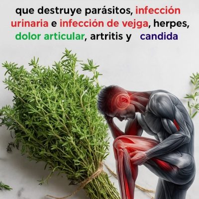 Como Puedo Utilizar el Tomillo para Regenerar los Cartílagos de las Rodillas?