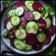 Ensalada de Pepino y Remolacha Fresca – Color, Sabor y Salud en tu Plato