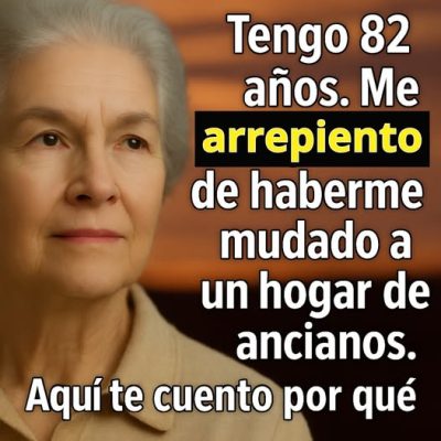 Por qué me arrepiento de haberme mudado a un hogar de ancianos