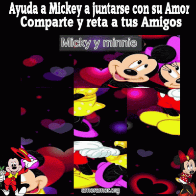¡NUEVO RETO: Ayuda a Mickey a encontrar a su Amor