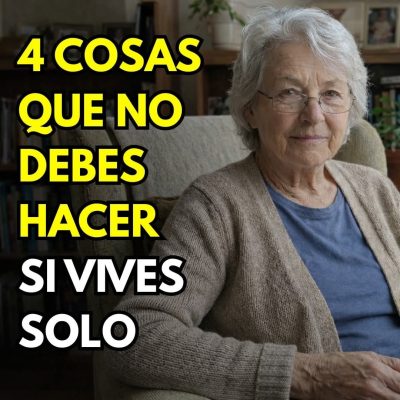 4 cosas que no debes hacer si vives solo (y casi todos hacemos)