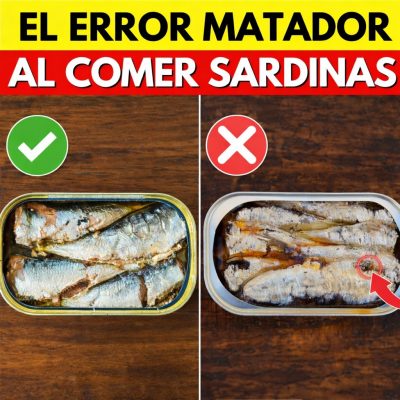 Antes de abrir otra lata de sardinas, mira este detalle que muchos pasan por alto.