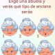 Elige una abuela y verás qué tipo de anciana serás