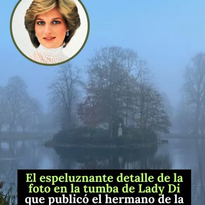 El espeluznante detalle de la foto en la tumba de Lady Di que publico el hermano de la Princesa de Gales.