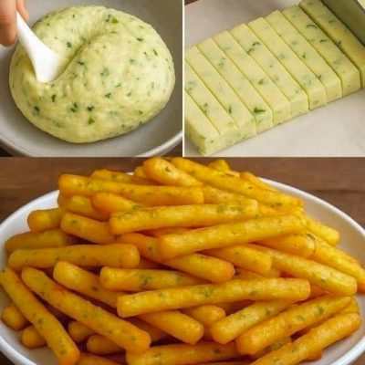 Palitos de queso crujientes