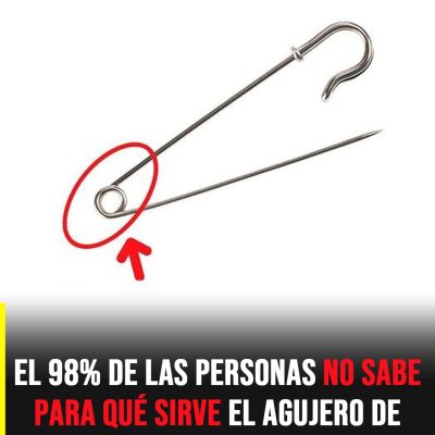 El curioso detalle del imperdible que casi nadie conoce y tiene una función muy importante