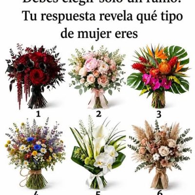 Test de personalidad: el ramo de flores que elijas revela rasgos clave de tu carácter