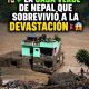 La casa verde de Nepal que resistió la inundación: qué se sabe del video viral