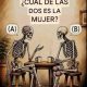 Reto visual: ¿puedes descubrir cuál de los dos esqueletos es una mujer?.