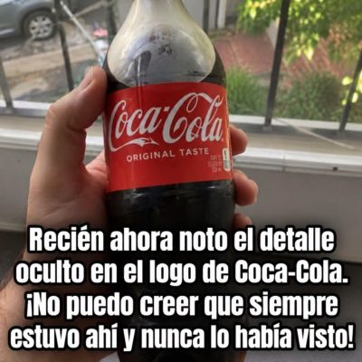 La bandera oculta en el logo de Coca-Cola que sorprende a los internautas