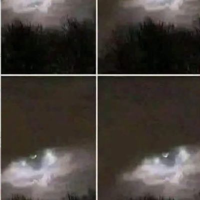 Tomó una foto al cielo y al revisarla creyó ver a Dios: la explicación detrás de la imagen viral