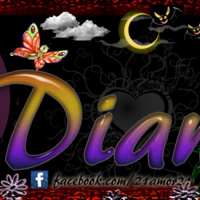 Portadas para tu Facebook con tu nombre,Diana
