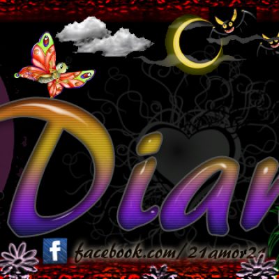 Portadas para tu Facebook con tu nombre, Diana