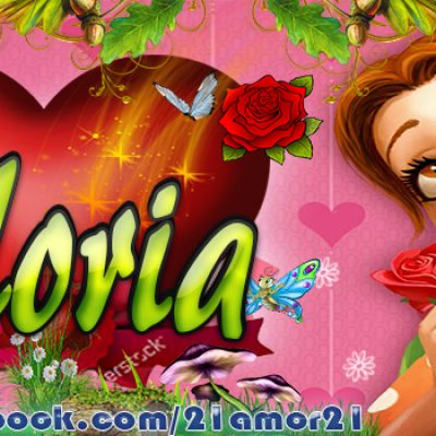 Portadas para Facebook de Emily’s con tu nombre,Gloria
