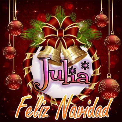 Feliz Navidad !!! Julia