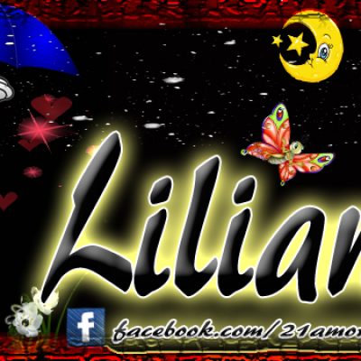 Portadas para tu Facebook con tu nombre, Liliana