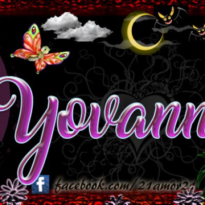 Portadas para tu Facebook con tu nombre, Yovanna