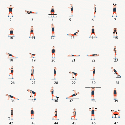 48 ejercicios que te harán muy bien para tu salud