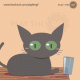 ¿Eres capaz de parar el GIF cuando el gato derriba el vaso?